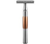 Aluminum Alloy Handle Double-Edged Safety Razor for Men and Women