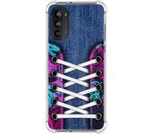 Funda Silicona Antigolpes para Motorola Moto G52 4G diseño Zapatillas 06 Dibujos
