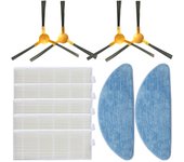 Roller Brush Side Brush Primary HEPA Filters Mops Set For Proscenic 800T 820S 820T 830T Filter Robot Vacuum Cleaner Parts