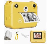 Digital Children Camera Photography Instant Print Photo 1080P HD Video Recorder Mini Thermal Printer Educational Birthday Gifts