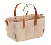 with Handle Caddy Changing Nappy Kids Storage Carrier Large Pocket Baby Felt Storage Nursery Organizer Basket Infant Diaper Bag