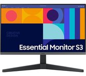 Samsung Monitor It 24" (ls24c332gauxen) // 1920 X 1080 Pixels - 100 Hz - 16:9 - 4 Milliseconds - Black