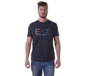 Emporio Armani EA7 Camiseta Algodón Hombre Azul Oscuro 3YPTE9PJ78Z 1578