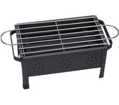 Barbacoa sobremesa 25x20x13,5 cm con parrilla inox 02905
