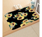Sunflower Entrance Welcome Door Mat Flowers Bedroom Bedside Decor Carpet Non-slip Bathroom Kitchen Foot Rugs for Indoor Home