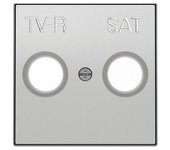 Tapa toma TV-R/SAT PLATA NIESSEN SKY 8550.1 PL
