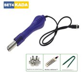 KADA 8858 Hot Air Gun Handle Desoldering Hot Air Gun Handle 220V 750W for 852AD+.887.8892D.2018D+.903D.9803D+ Soldering Station