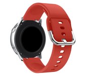 20mm 22mm Silicone Band for Samsung galaxy watch 5/4/3/Gear S3/Active 2 Rose Gold Buckle Bracelet Huawei Watch GT 2/Amazfit GTR