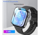 Soft Glass For Huawei Watch Fit 3 Film Cover Smartwatch Curved 9D tempered Screen Protector for huawei watch fit 2 3 accessories