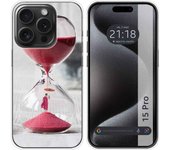 Funda Silicona compatible con IPhone 15 Pro (6.1) diseño Reloj Dibujos