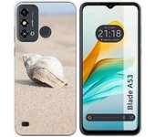 Funda Silicona para ZTE Blade A53 diseño Concha Dibujos