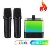 altavoz inalámbrico con Bluetooth 5,3 PA, máquina de Karaoke HIFI envolvente, Subwoofer, Boombox, sistema KTV DSP, luces ambientales coloridas