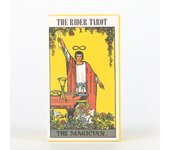 Caja amarilla caballero el jinete tarot oráculo carta punto caliente juego de mesa
