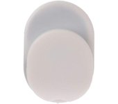Soporte Pegajoso del Soporte del Coche, Gancho Autoadhesivo del Soporte del Coche para El Soporte del Teléfono Móvil del Anillo De La Rotación Blanco