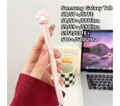 Silicone Pencil Case Tablet Touch Stylus Pen Cover Cartoon Cute for Samsung Galaxy Tab S6 Lite S7 FE S8 Ultra S9 Plus S10 Ultra