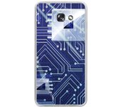 Tumundosmartphone Funda Gel Tpu para Samsung Galaxy A5 (2017) Diseño Circuito Dibujos