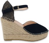 Alpargata Macarena Alba6 para mujer en color negro