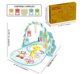 Baby Music Activity Gym Rug Play Mat Newborn Carpet Pedal Piano Keyboard Infant Fitness Rack Playmat Crawling Game Pad Toys Gift