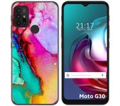 Funda Gel Tpu para Motorola Moto G10 / G20 / G30 diseño Mármol 15 Dibujos