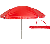 Sombrilla playa antiviento 180 o 200 cm, Max Air, marinera, forma octogonal, protección UV50 y revestimiento plateado, 8 varillas fibra de vidrio, mástil inclinable Ø28/32 mm, incluye funda con asa, con ventilación superior.pincho color se envía al azar.