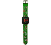 Reloj Led Minecraft con luz led y funciones 3,5cm (Kids Euroswan MIN4129)