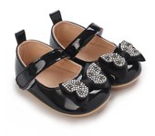 VALEN SINA New 0-18M Newborn Baby Girl Cute PU Leather Multi color Rubber Soft Sole Princess Shoes Bow Step 1 Walking Shoes for
