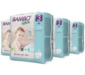 Pack ahorro Pañal midi T3 (4-8Kg) Bambo 208 uds