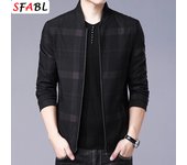 Newest Spring Jacket Men Casual Jacket Zipper Pocket Bomber Jacket Men's Jackets Slim Fit Luxury Baseball Coats L-3XL Outerwear
