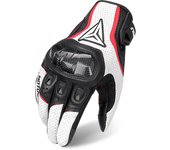 Men Motorcycle Gloves Breathable Real Leather Touchscreen Seasons Moto Gloves Windproof Warm Riding Motorbike Motocross Gloves
