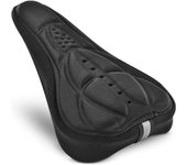 Funda de Asiento Bicicleta con Cojín de Gel Acolchado - Ergonómica y Suave para Pedalear Sin Dolor - Ideal para Bicicleta Estática, Spinning y más