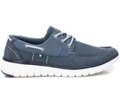 Xti 142310  Zapatos náuticos para hombre en azul de piel vegana