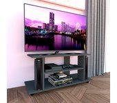 Henor. Mesa con Ruedas Madera FSC®. Mod. Pilar 80-90-100-110 x 40 x 65.5 cm. Ruedas Giro 360º con Freno.