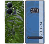 Funda Silicona Transparente para Vivo V29 Lite 5G diseño Jungla Dibujos