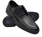 Zapatos de hombre para hosteleria de piel con cordones - Zerimar.