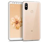 Funda Xiaomi Mi 6X / Mi A2 (4G) Carcasa Gel TPU Silicona Transparente GTR + Protector Pantalla Cristal Templado Movilear
