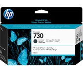 HP 730 Tinta Negra Mate para Impresora - Ideal para Documentos Técnicos - Secado Rápido