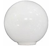 Genérico NO MARCA Tulipa de Cristal Bola Opal 14 Cm - Pack 3 Unidades - Ideal para Lámparas Clásicas
