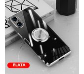 Slim Plating Clear Magnetic Phone Case for Sony Xperia 10 5 1 ACE VI V IV III II Metal Ring Kickstand Cover