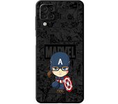 Comics Marvel SpiderMan Deadpool Case For Samsung Galaxy A73 5G A72 A71 4G A53 A70 A32 A24 A23 A22 A21s Black Tpu Phone Cover