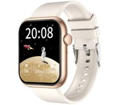 Nuevo reloj inteligente cuadrado de metal con control de la presión arterial, oxígeno en sangre, salud, Bluetooth, llamadas, juegos y música.
