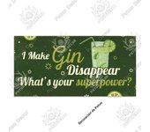 Putuo Decor-Gin Signs Wooden Wall Plaque, Wood Plaque for Door Hanging, Home Decor, Bar, Pub, Wall Decoration