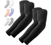 Mangas para Brazos con Protección solar UV, Mangas para Brazos de compresión fredante, Mangas para Brazos y UV para helbres y Mujeres, rectas sin