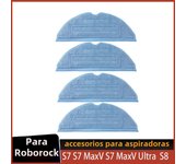 Mop Cloth Pad for Roborock S7 / S7 MaxV / S7 MaxV Plus / S7 MaxV Ultra / S7 Pro Ultra / S8 / S8+ Robot Vacuum Microfiber Mop