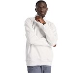 Sudadera New Balance Athletics Fleece Half Zip para hombre en color blanco