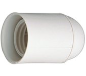 Portalámparas E27 Color blanco 4 A 250 V Electro DH. 12.092/B 8430552086290