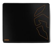 KROM KNOUT KONTROL- Alfombrilla Gaming Ordenador Juegos PC Mesa, Tamaño Mediano 230 x 270 x 3mm, Negro