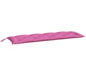 Tela Oxford de Banco de Jardín Rosa 150x50x7 cm