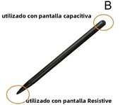 1-3PCS Dual Use Screen Pen for Ipad Stylus for Lenovo Android Tablet Phone Stylus for Samsung for Xiaomi Capacitance Pen