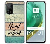 Tumundosmartphone Funda Gel Tpu para Xiaomi Mi 10T / 10T Pro diseño Madera 01 Dibujos