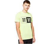 Camiseta de Manga Corta 11 Degrees Graphic - Sharp para hombre en color verde